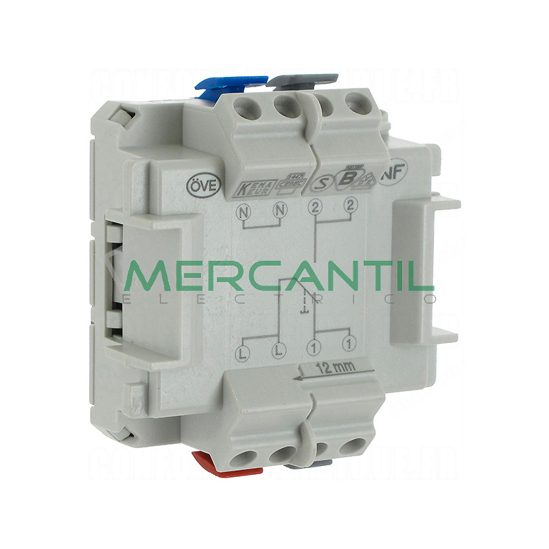 Hager centros Meteorológicos Mundiales 12 6AMP 2 Vías Techo Interruptor De Cordón