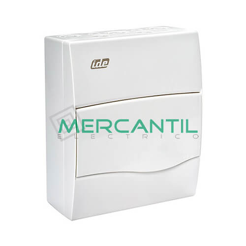 CUADRO ELECTRICO SUPERFICIE PVC caja de 1 a 4 elementos ICP-40+ aut. hasta  44 elementos-3444-P