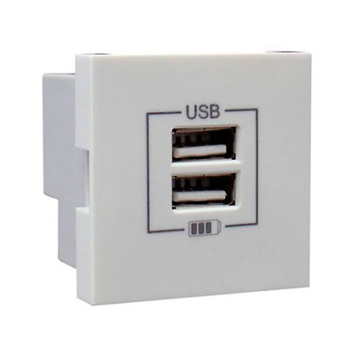 Efapel doble cargador USB Efapel doble cargador USB Tipo A