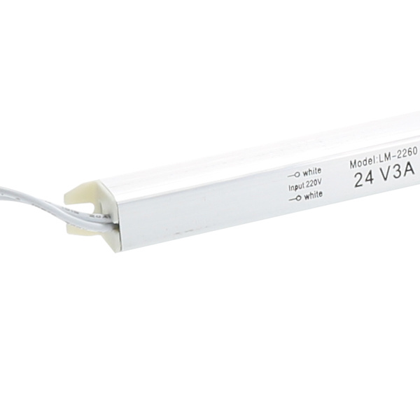 Fuente de alimentación para tiras LED 15W 12VDC (Especial para perfiles) 