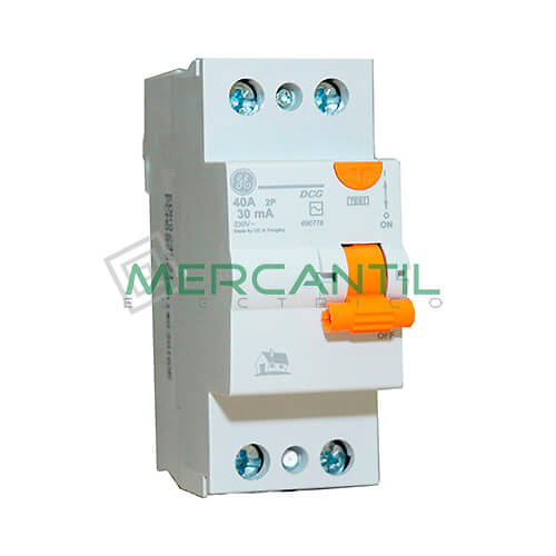 diferencial-2p-690778 Interruptor Diferencial 2 Polos 40A DMS Sector Vivienda GENERAL ELECTRIC.