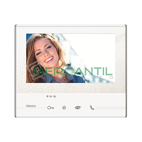 videoportero tegui wifi monitor 376171-1 Videoportero Tegui Tactil con Manos Libres WI-FI