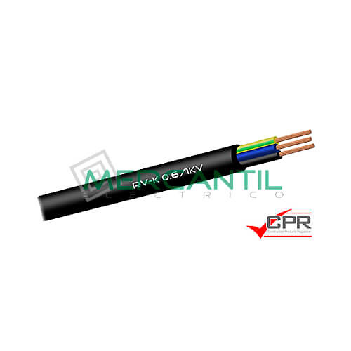 manguera eléctrica rvk-RVK3X1.5 Manguera eléctrica flexible 3x1.5mm 600/1000V