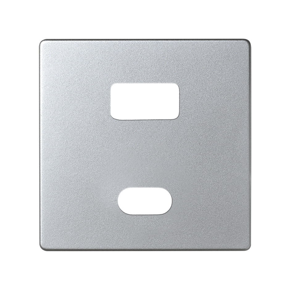 Placa para cargador USB A+C Quickcharge aluminio Simon 82 Detail Placa para cargador USB A+C Quickcharge aluminio Simon 82 Detail