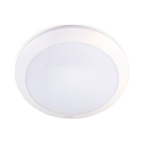 Plafon LED 16W regulable con sensor microondas blanco IP66 GSC 