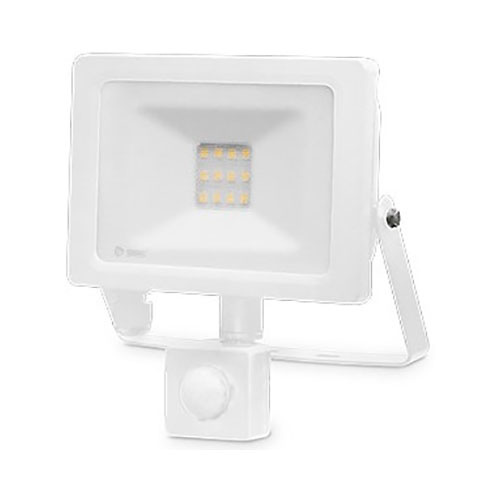 Proyector LED 10W con sensor blanco IP65 GSC 