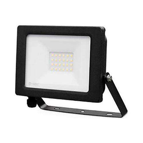 Proyector LED 20W aluminio negro IP65 GSC 