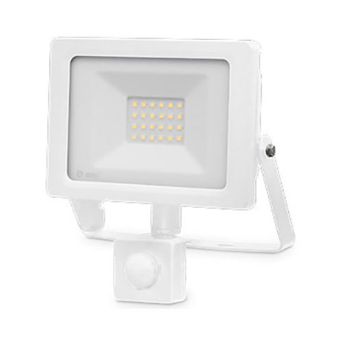 Proyector LED 20W con sensor blanco IP65 GSC 