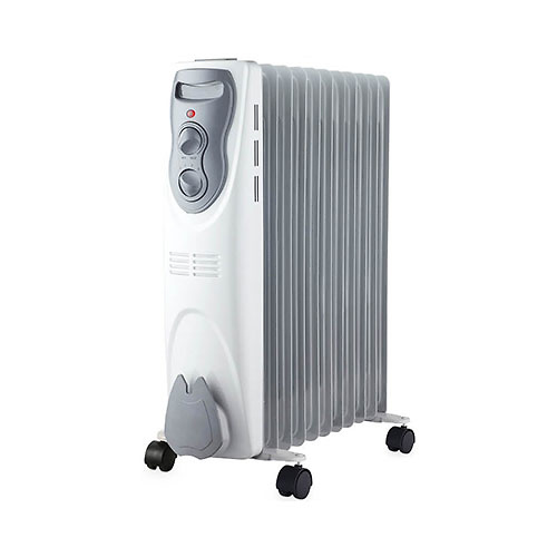 Radiador de aceite 2500W con termostato regulable GSC