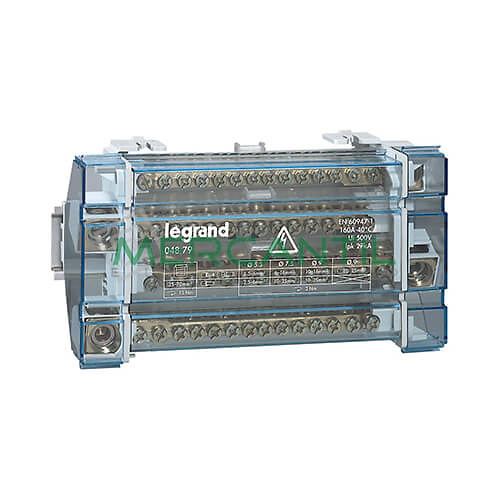 repartidor modular legrand 004879 Repartidor Modular Monobloc Tetrapolar LEGRAND 4P 160A