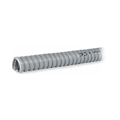 tubo helicoidal metal-11060113 Tubo traqueal flexible de acero recubierto con PVC estanco y autoextinguible