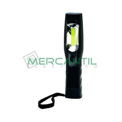 Lámpara portátil industrial con rejilla de protección 60W 5M - Mercantil  Eléctrico