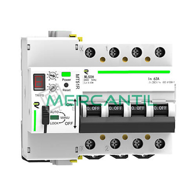 Magnetotérmico corriente continua Retelec 4P 25A - Mercantil Eléctrico