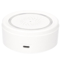 Alarma inteligente via wifi con sirena y control de temperatura y humedad