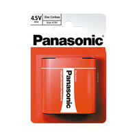 Blíster 1 pila petaca zinc carbón 4.5V General Purpose Panasonic