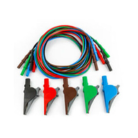 Cables para PQA (4 cables + 4 cocodrilos)