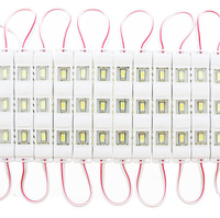Cadena de 20 Módulos de 3 LED SMD 5730 12V 0.75W