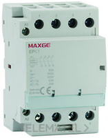 Contactor modular Alpha+ (3 módulos DIN) 4P (4 NO) 63A 230V AC