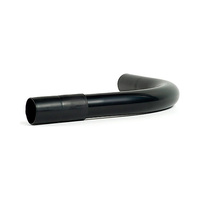 Curva de PVC rigida enchufable M50 negro