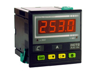 DC72B A  (10A), Instrumentación digital: Amperímetro - Indicador de proceso