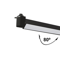 Foco LED para carril Lineal Dhin Negro 24W Monofásico