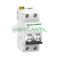 Interruptor Magnetotermico 1P+N 63A iC60N Sector Terciario SCHNEIDER ELECTRIC