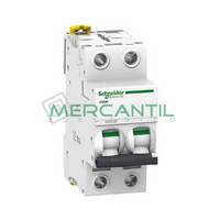 Interruptor Magnetotermico 2P 10A iC60H Sector Industrial SCHNEIDER ELECTRIC