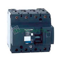 Interruptor Magnetotermico 4P 10A NG125N Sector Industrial SCHNEIDER ELECTRIC