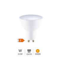 Lámpara LED dicroica 3,5W GU10 3000K                                                                