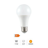 Lámpara LED estándar A60 11W E27 3000K                                                              