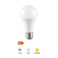 Lámpara LED estándar A60 11W E27 4200K                                                              