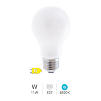 Lámpara LED estándar Serie Cristal 11W E27 6500K