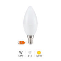Lámpara LED vela 6,5W E14 4200K                                                                     