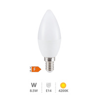 Lámpara LED vela 8,5W E14 4200K                                                                     