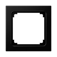 Marco intermedio para placas 50x50mm negro mate LS990 Jung