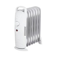 Mini radiador de aceite 600W con termostato regulable blanco GSC