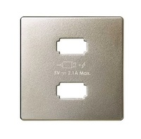 Placa para cargador USB A+C Quickcharge cava Simon 82