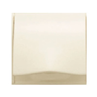 Tapa articulada para base de enchufe schuko 2P+T con seguridad Iris BJC - color beige
